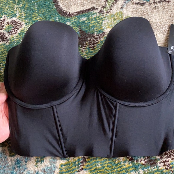 Bare Necessities Corset Strapless Bra Black - Picture 9 of 10